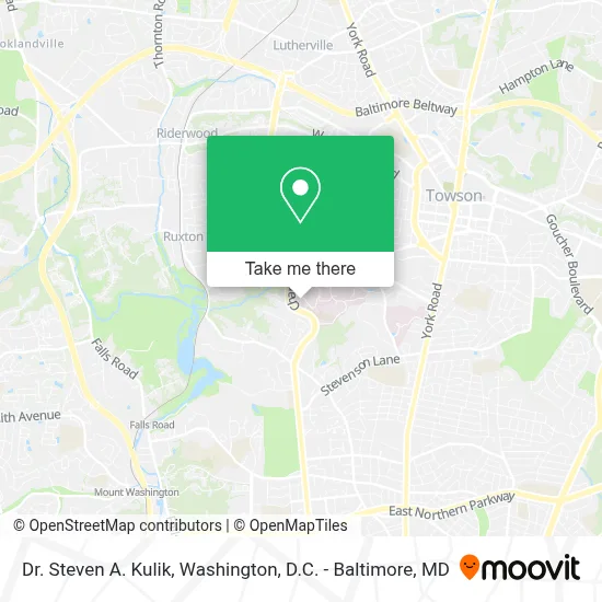 Dr. Steven A. Kulik map