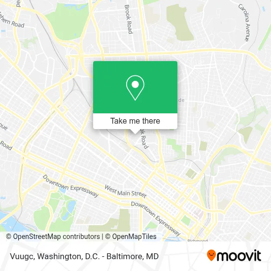 Vuugc map