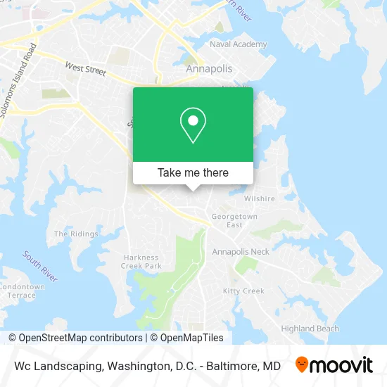 Wc Landscaping map