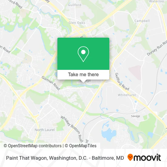 Paint That Wagon map