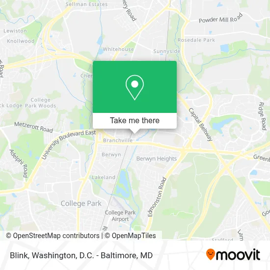 Blink map