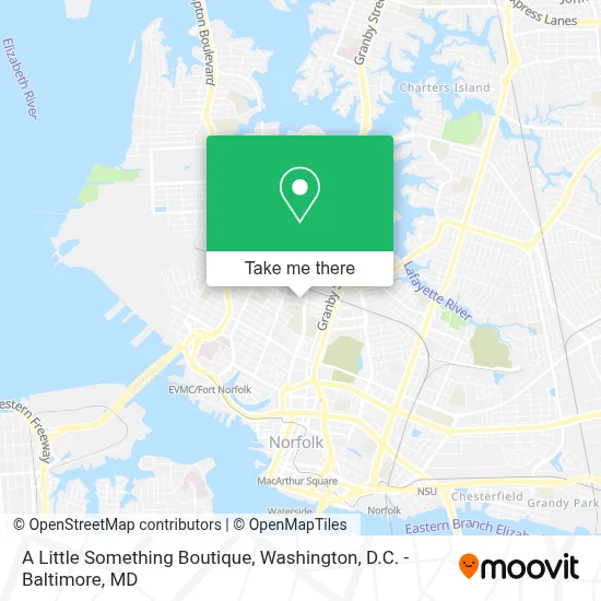 A Little Something Boutique map