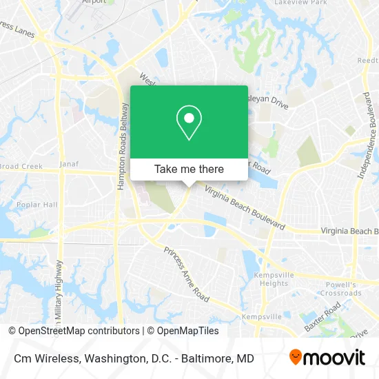 Cm Wireless map