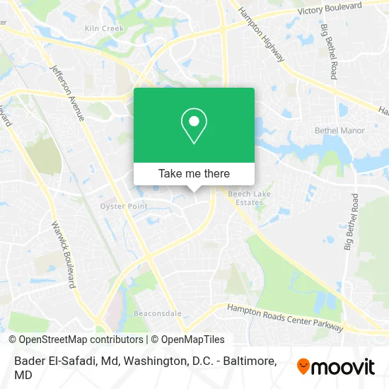 Bader El-Safadi, Md map