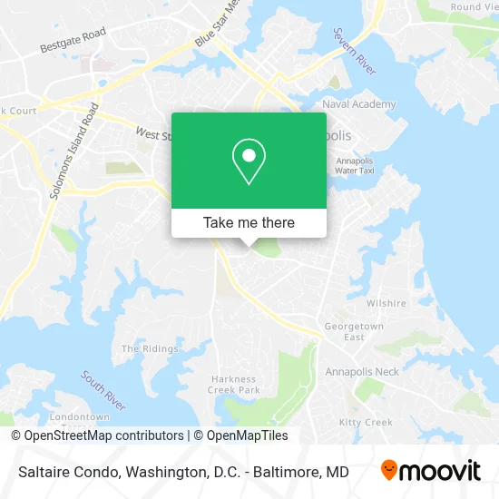 Saltaire Condo map