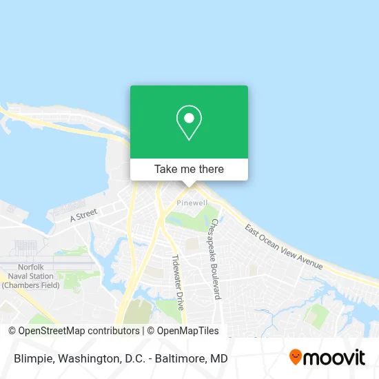 Blimpie map