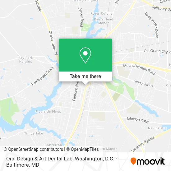Oral Design & Art Dental Lab map