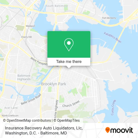 Insurance Recovery Auto Liquidators, Llc map