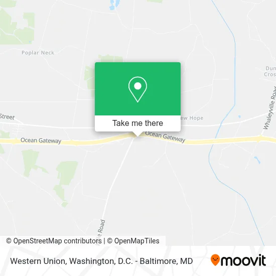 Western Union map