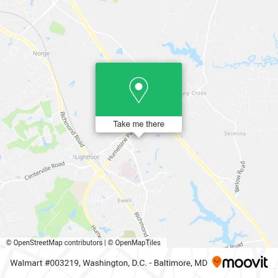 Walmart #003219 map
