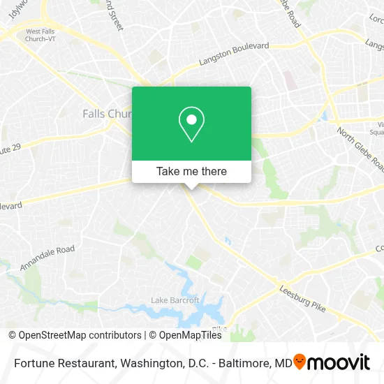 Fortune Restaurant map