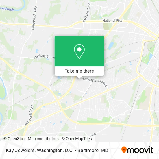 Kay Jewelers map