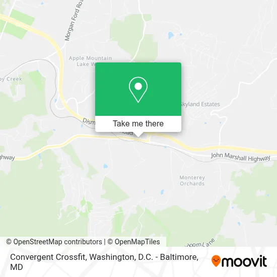 Convergent Crossfit map