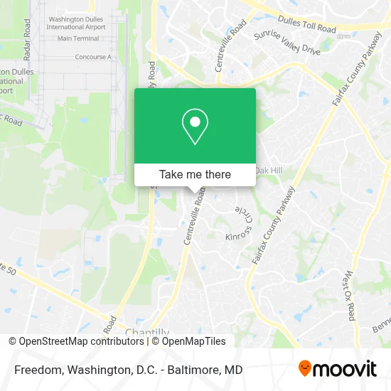 Freedom map