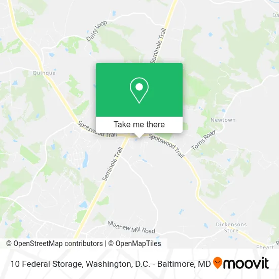 10 Federal Storage map