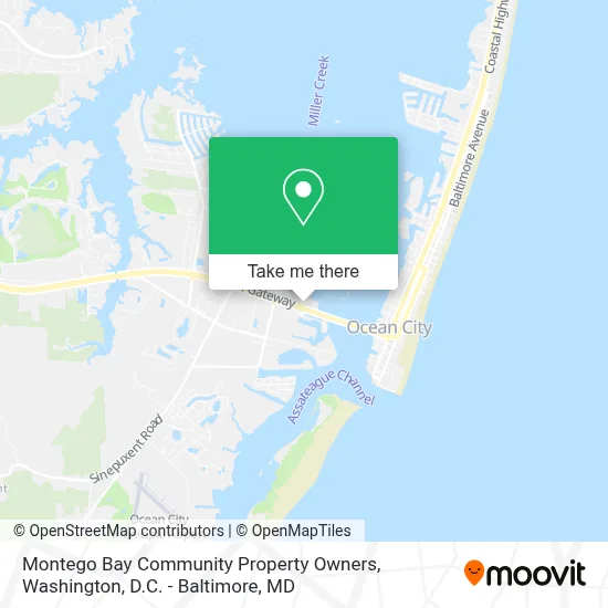 Montego Bay Community Property Owners map