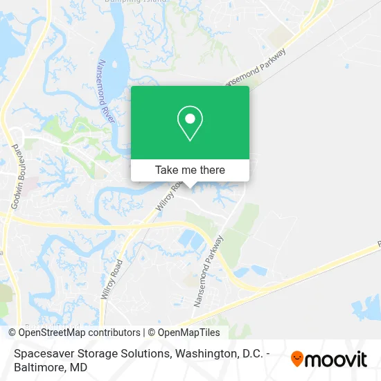 Spacesaver Storage Solutions map