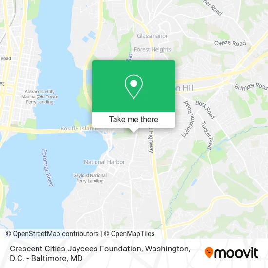 Crescent Cities Jaycees Foundation map