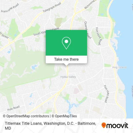 Titlemax Title Loans map