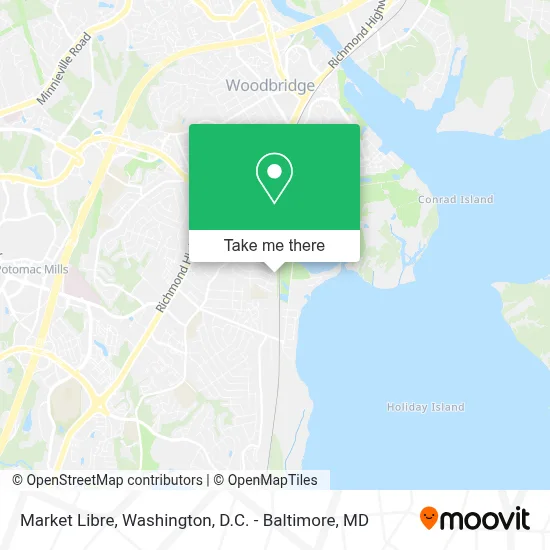 Market Libre map