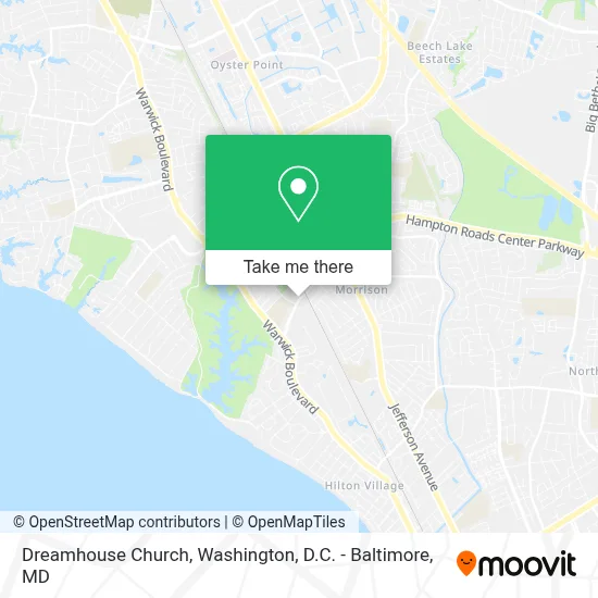 Dreamhouse Church map