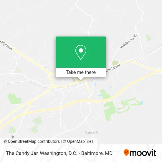 The Candy Jar map