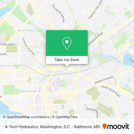 A-Tech Hydraulics map