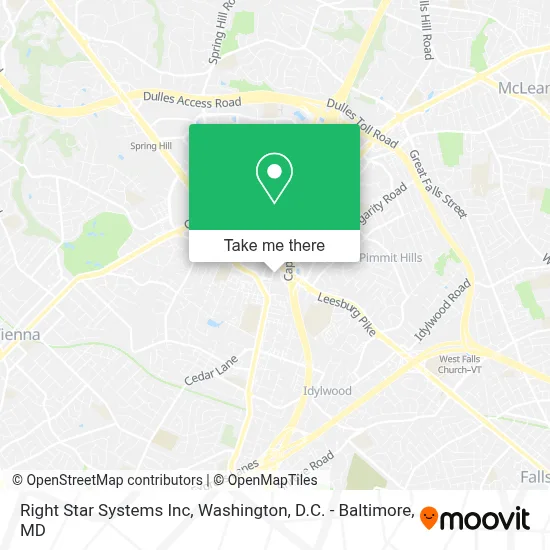 Right Star Systems Inc map