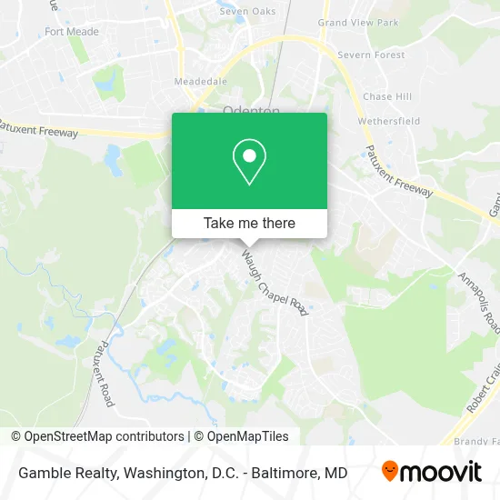 Gamble Realty map