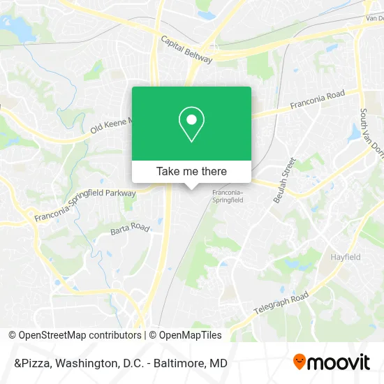 &Pizza map