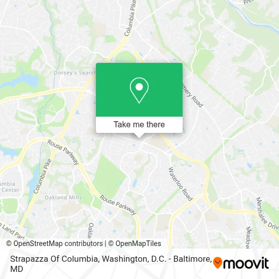 Strapazza Of Columbia map