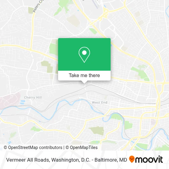 Vermeer All Roads map