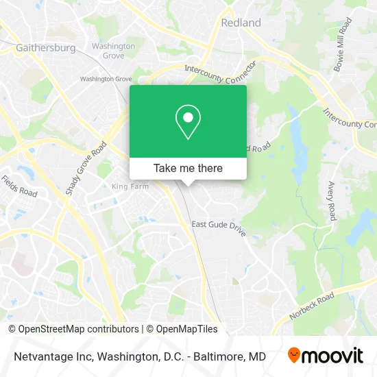 Netvantage Inc map