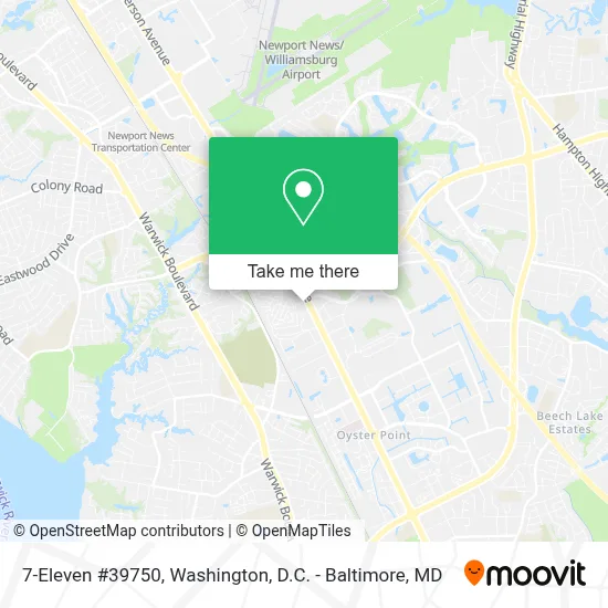 7-Eleven #39750 map