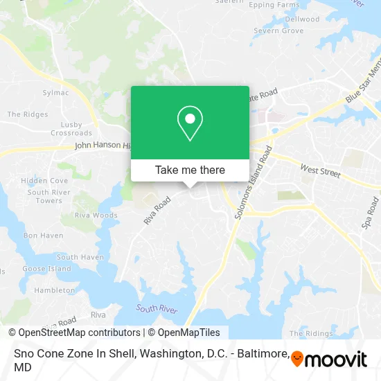 Sno Cone Zone In Shell map