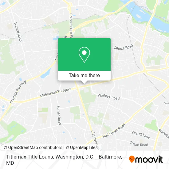 Titlemax Title Loans map