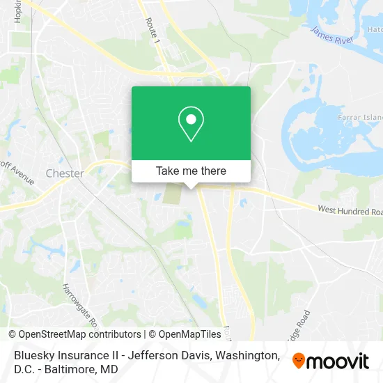 Bluesky Insurance II - Jefferson Davis map
