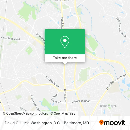 David C. Luck map