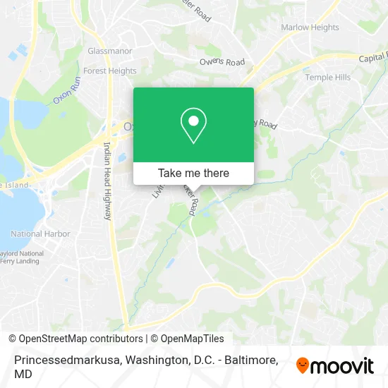 Princessedmarkusa map