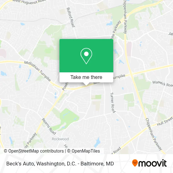 Beck's Auto map