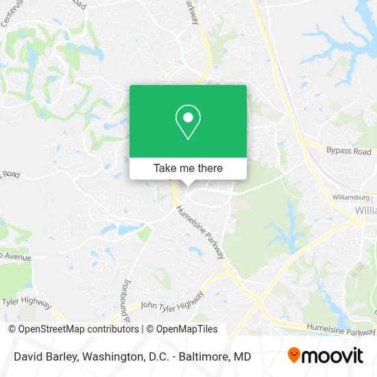 David Barley map