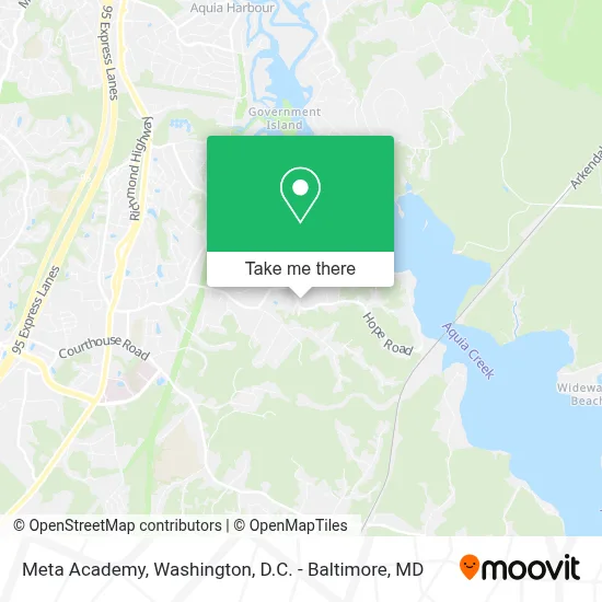 Meta Academy map