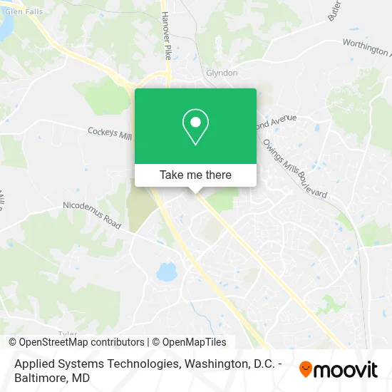 Applied Systems Technologies map