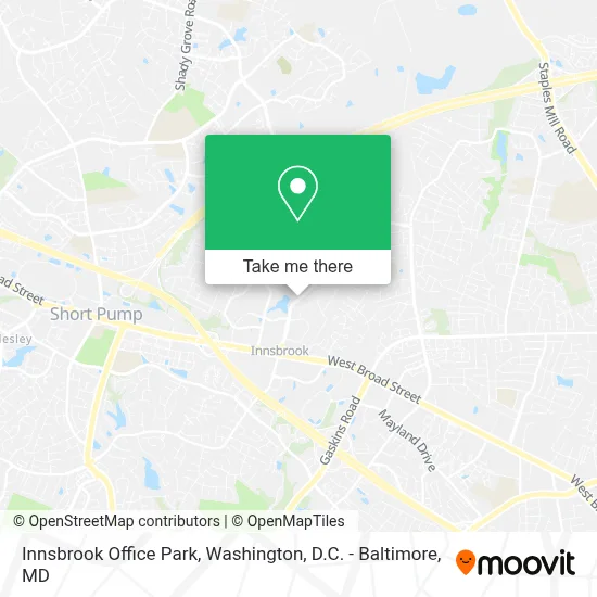 Innsbrook Office Park map