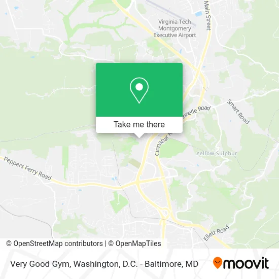 Very Good Gym map