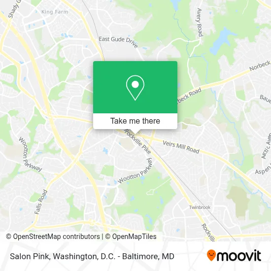 Salon Pink map