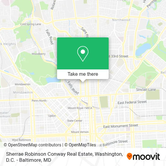 Sherrae Robinson Conway Real Estate map