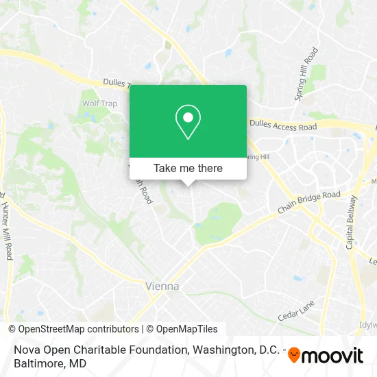 Nova Open Charitable Foundation map