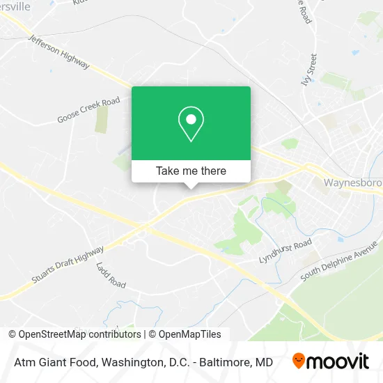 Atm Giant Food map