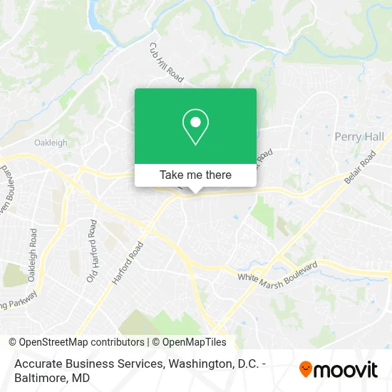 Accurate Business Services map
